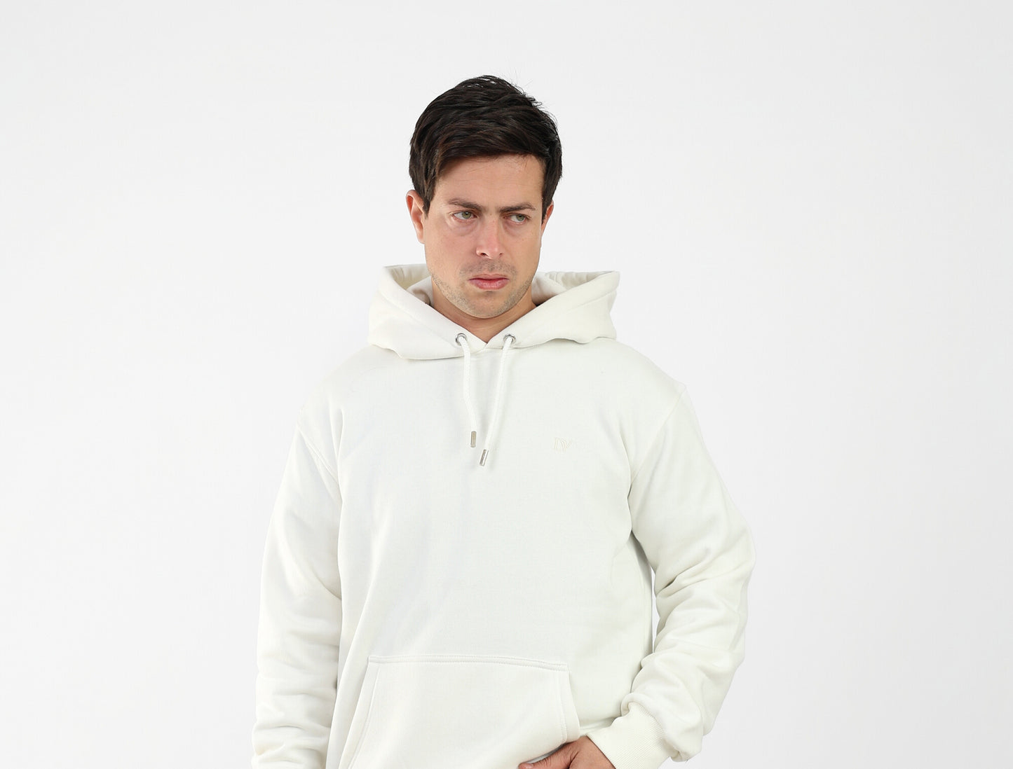 DA VA Unisex 100% Cotton Hoodie Sweatshirt – Soft Casual Pullover, Long Sleeve Classic Fit, Lightweight Everyday Hoodie