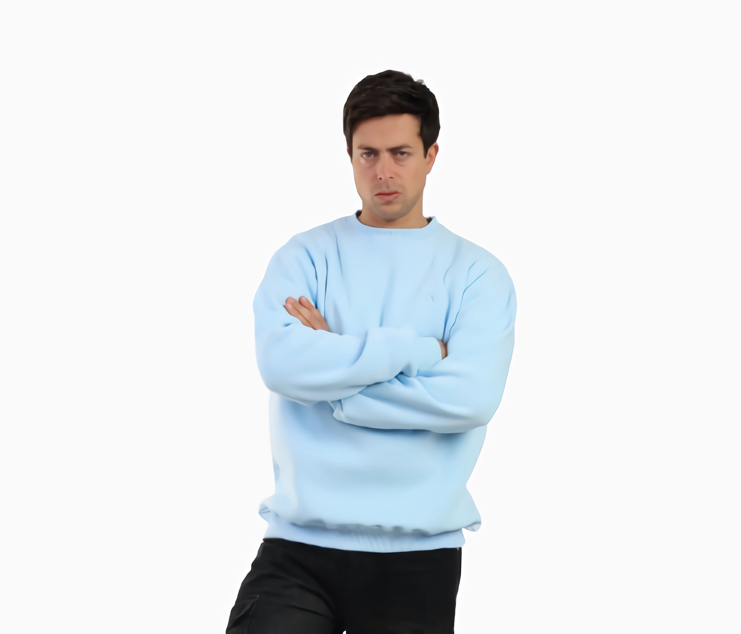 DA VA 100% Cotton Crewneck Uni-Sex Sweatshirt